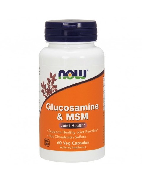 Glucosamine & MSM NOW 60 капсул