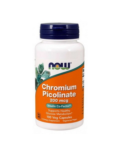 Chromium Picolinate Now 200 мкг 100 капсул